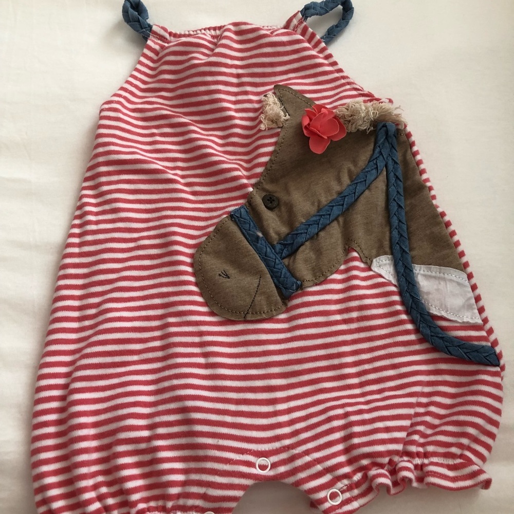 Adorable horse onsie